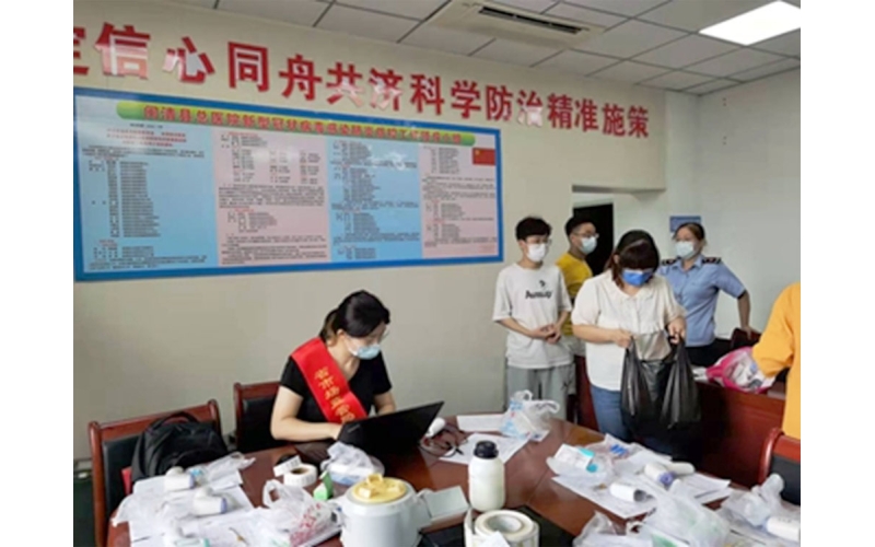 福建省計(jì)量院協(xié)助閩清縣市場監(jiān)督管理局 開展“疫情防控”計(jì)量器具免費(fèi)檢測工作